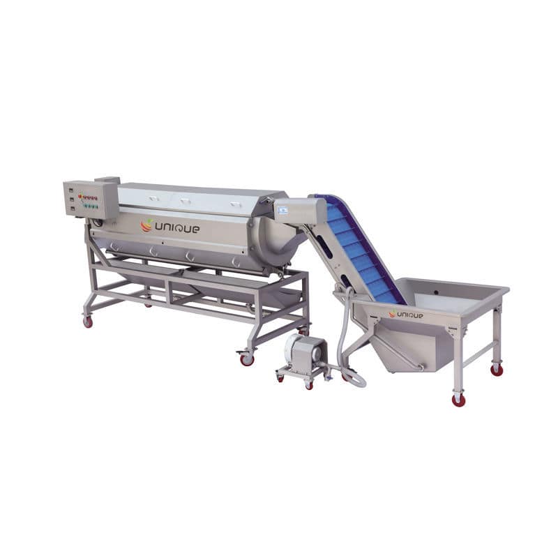 Potato peeling machine QP1000 Zibo Unique Machinery Co., Ltd