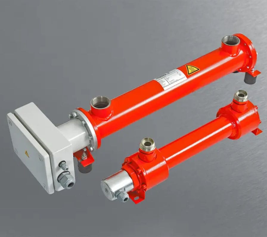 Oil heater EDH HBE GmbH for hydraulic systems