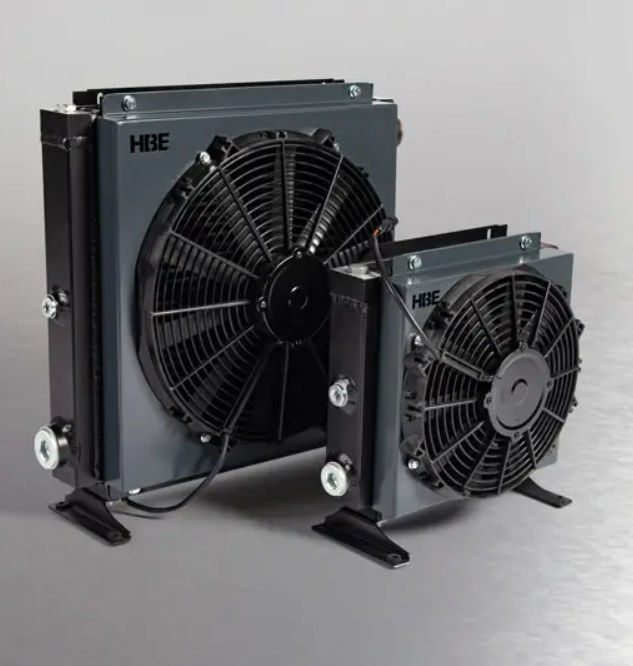 Oil cooler ACM HBE GmbH for hydraulic systems / compact / mobile