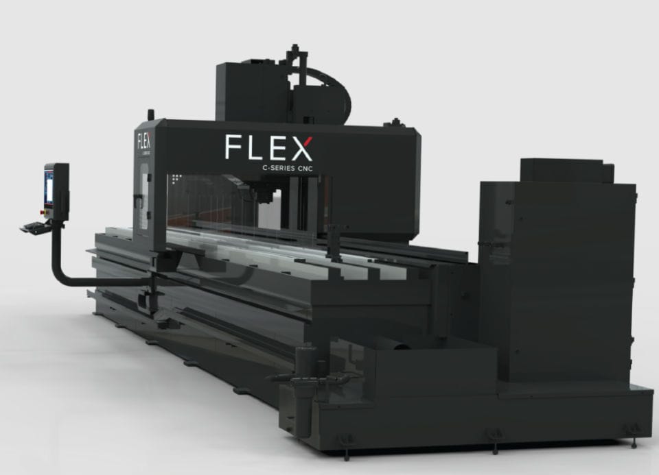 3-axis CNC machining center - C-10-02 - Flex Machine Tools - vertical ...