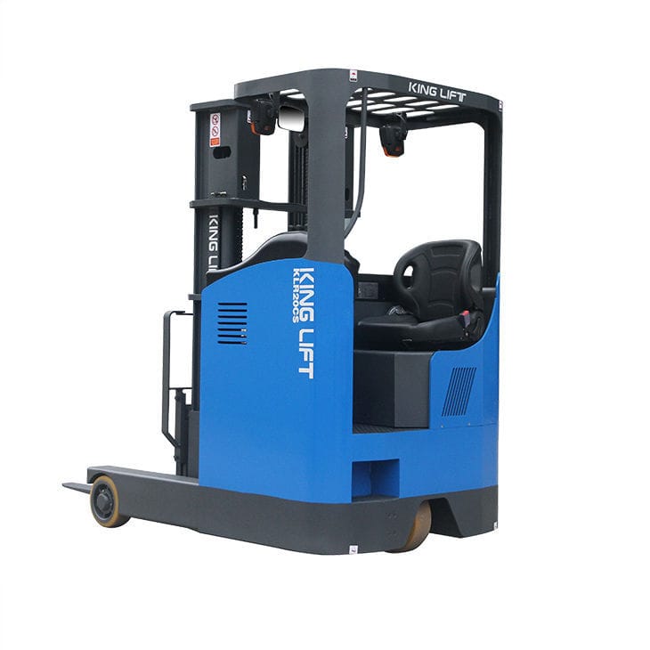 Electric reach truck - FB30 - JIANGSU KING-LIFT EQUIPMENT.,LTD. - side ...