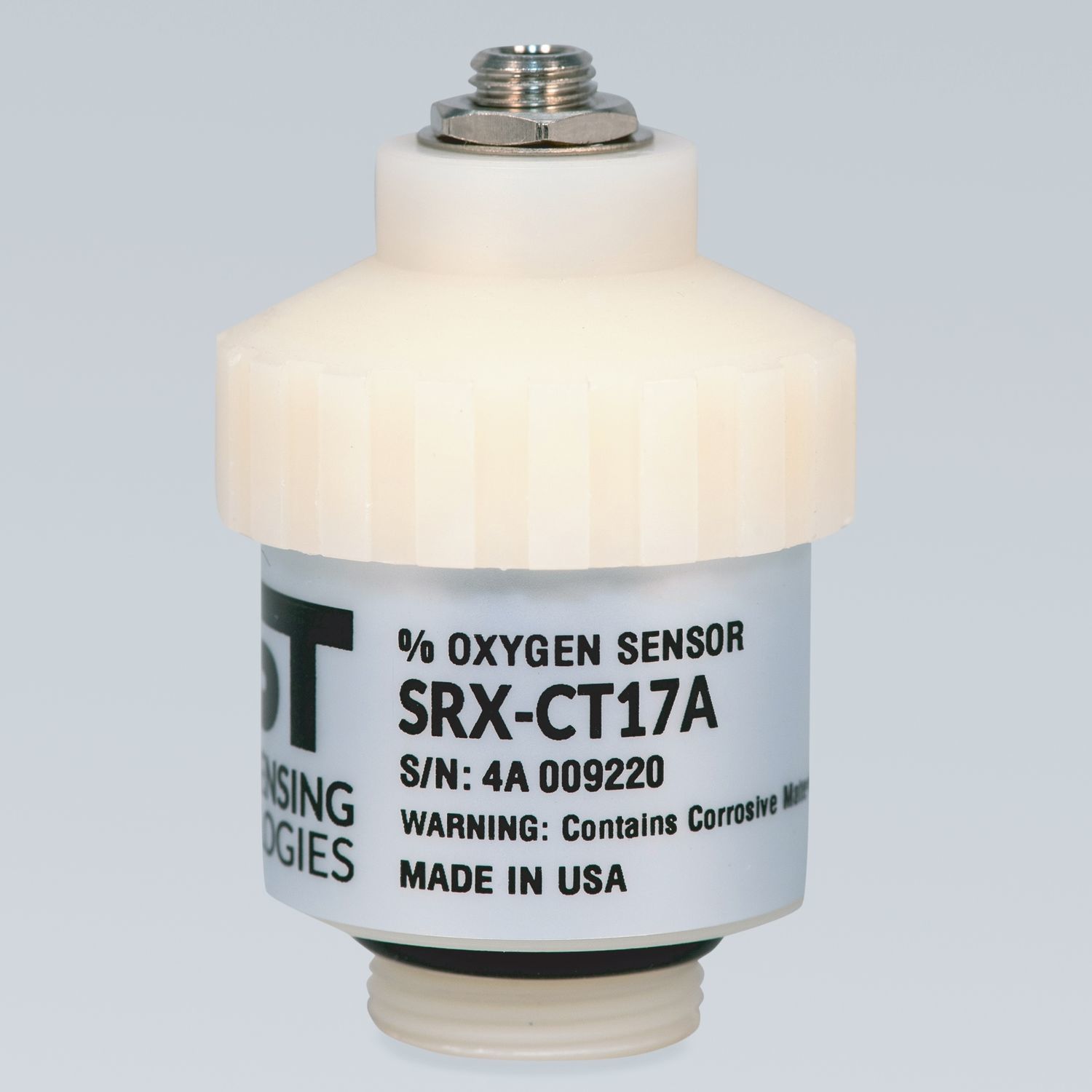 Electrochemical oxygen sensor SRXCT17A AST Applied Sensing
