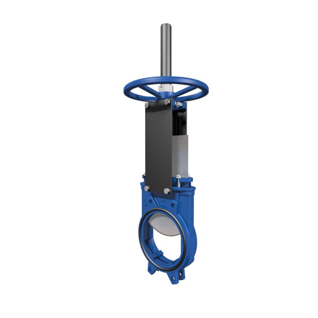 Knife Gate Valve Kg B Flapcon Valves And Automation Systems Co Ltd With Handwheel For