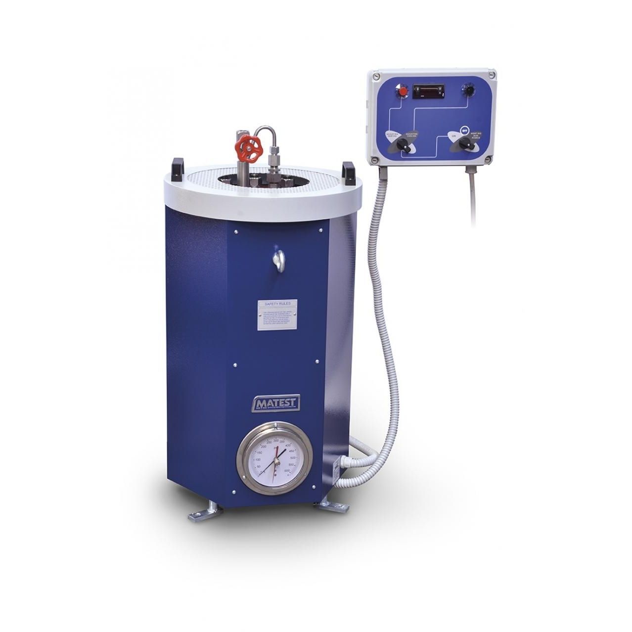 Laboratory autoclave E070 Matest SpA automatic / highpressure