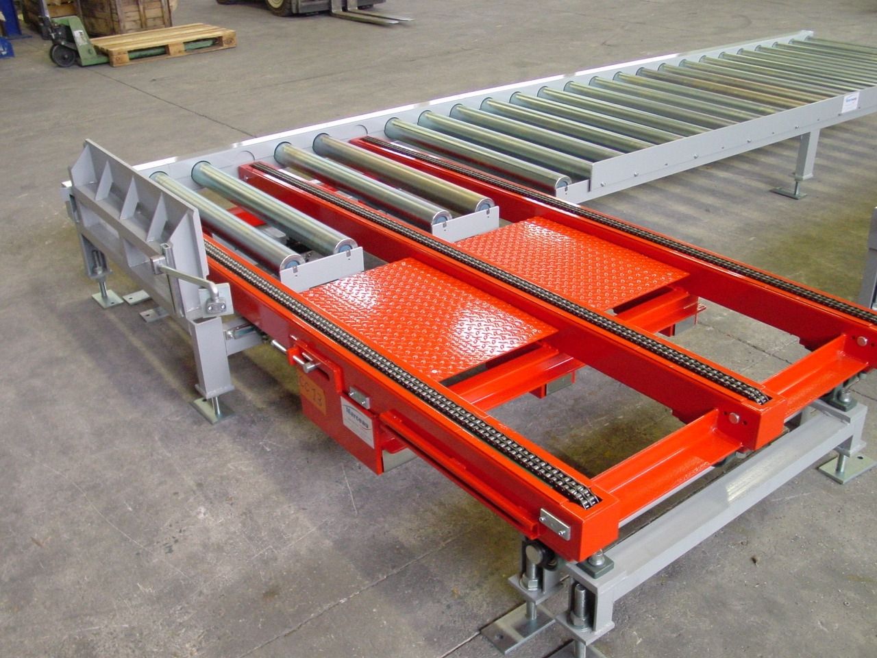 Chain conveyor TFC series MARCEAU pallet / horizontal / transfer