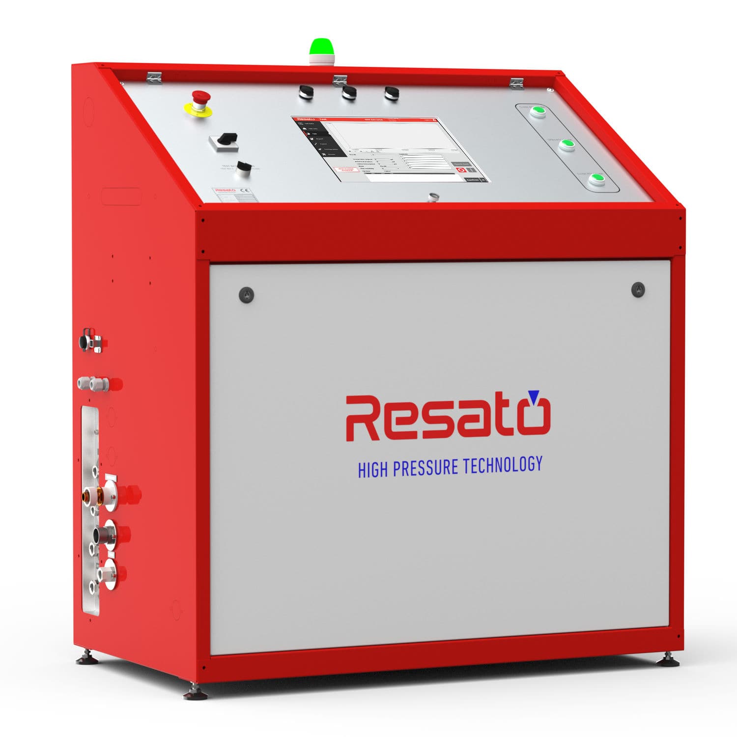 Performance testing machine HPUCC RESATO High Pressure Technology