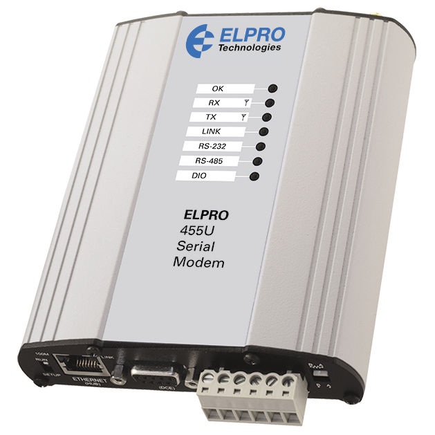 Data modem - 455U-D series - ELPRO Technologies - repeater / RS232 / RS485
