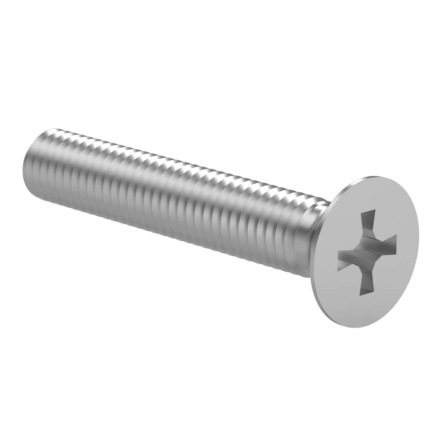 Countersunk Head Screw Iso 7046 Lederer Flat Head Phillips