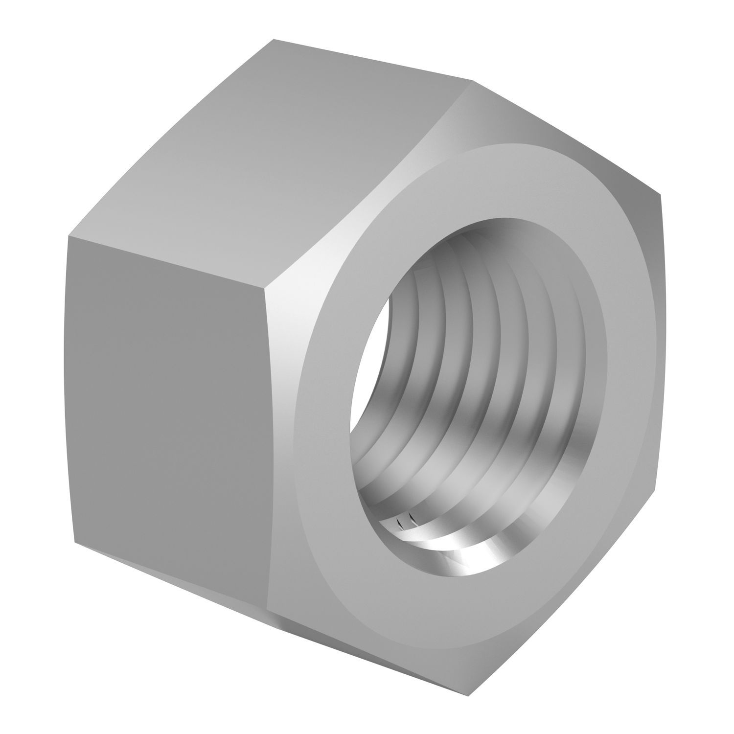 Hexagonal nut - ISO 4032 - Lederer - steel / threaded