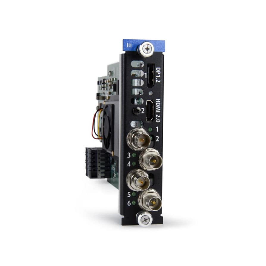 Custom input card - 4K60 - Barco - rugged