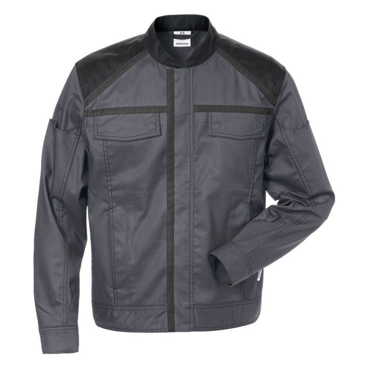 Work jacket - 129481-896 - Fristads - abrasive resistant / cotton ...