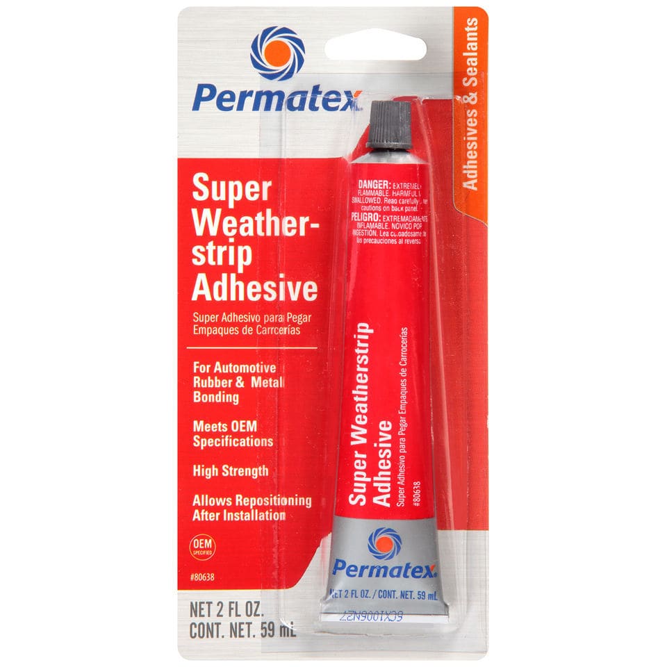 Rubber adhesive 80638, 81731 PERMATEX for metal / for rubber