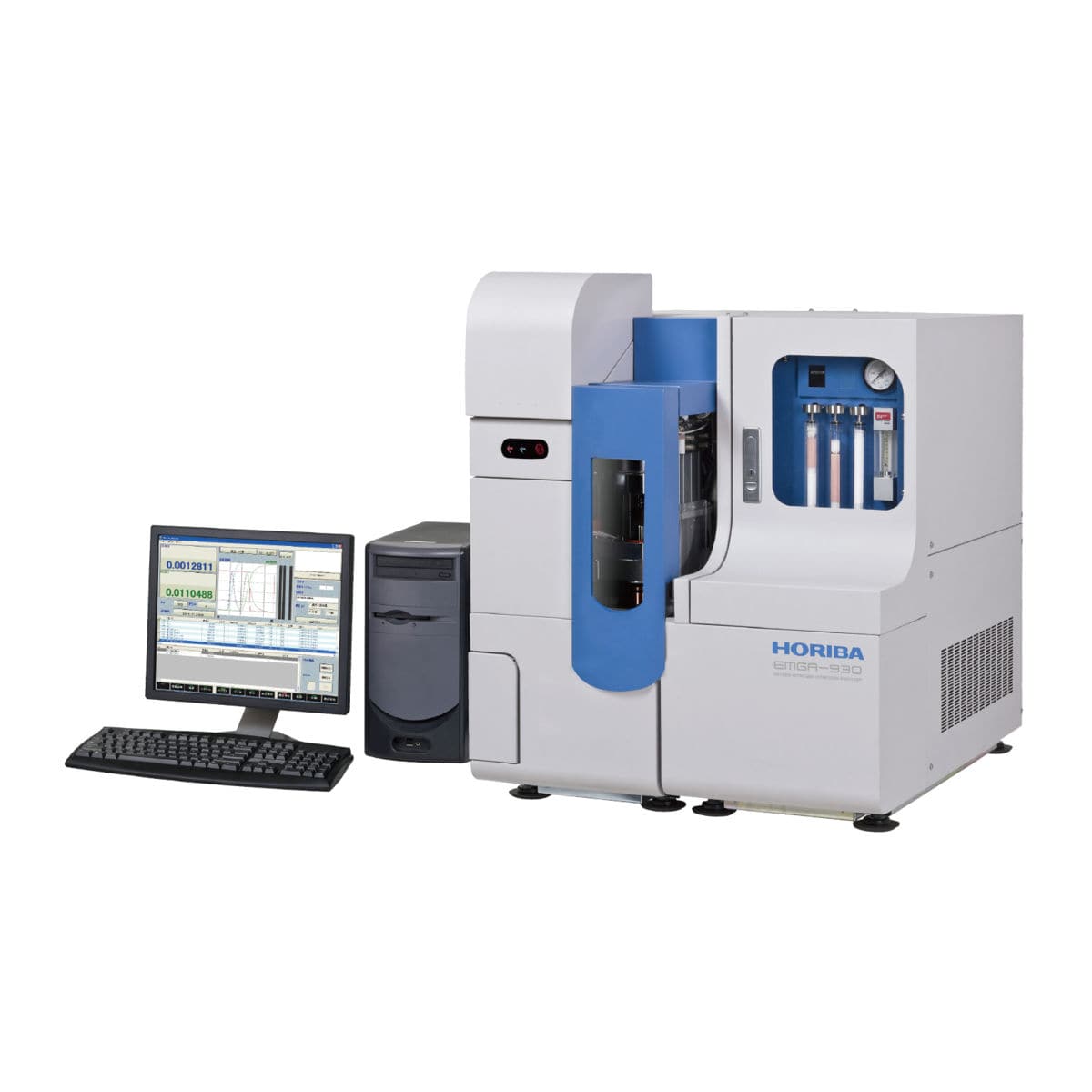 Oxygen analyzer EMGA930 HORIBA Scientific nitrogen / hydrogen