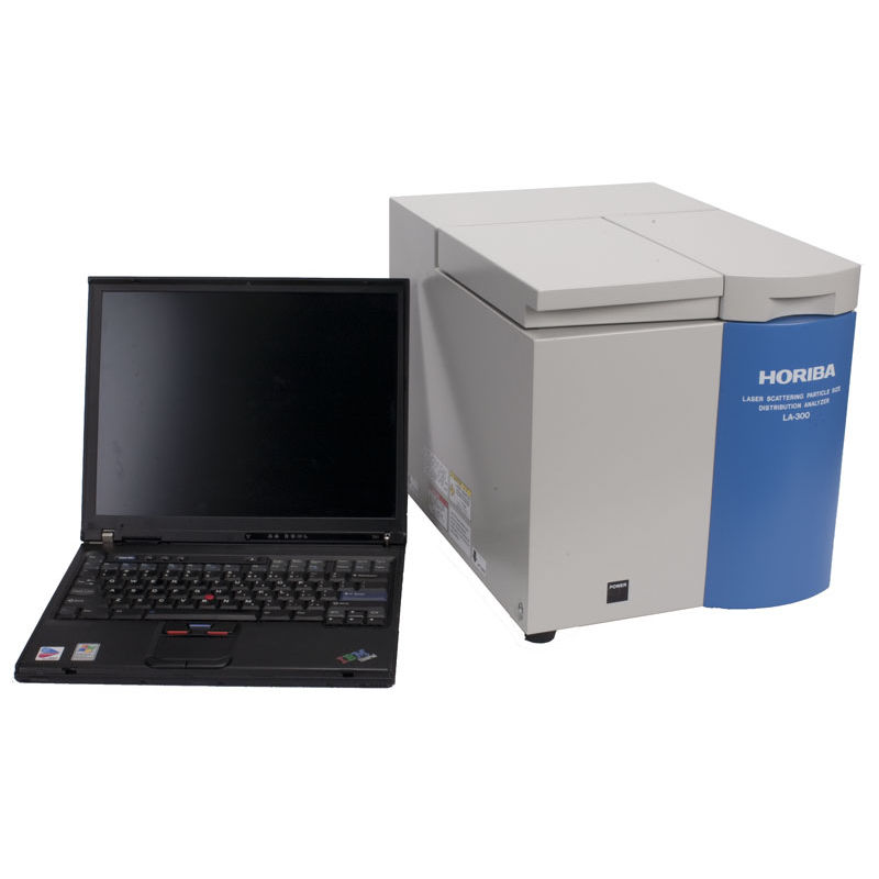 Optical particle size analyzer LA300 HORIBA Scientific portable