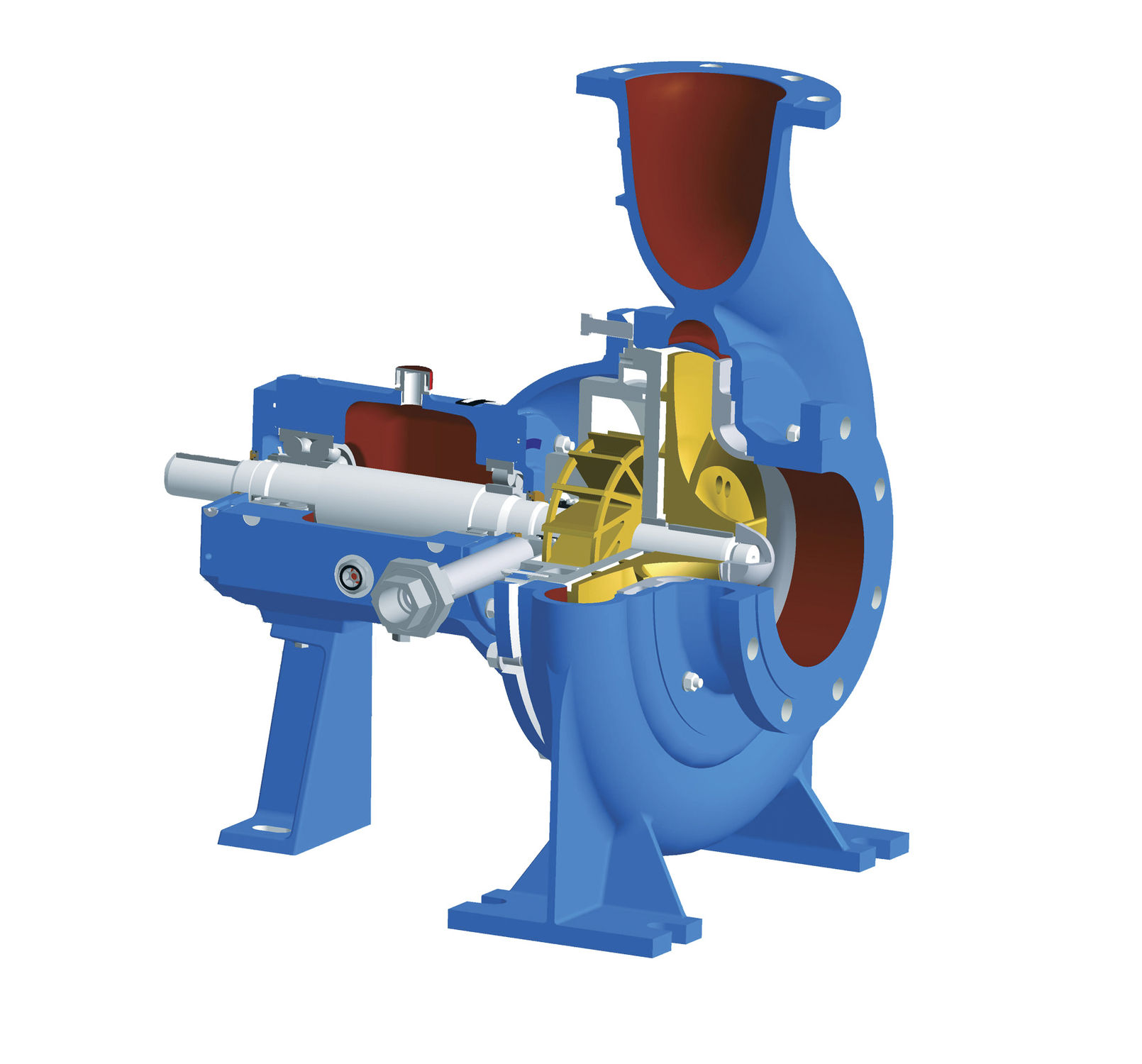 Wastewater pump / selfpriming / centrifugal / industrial AD series