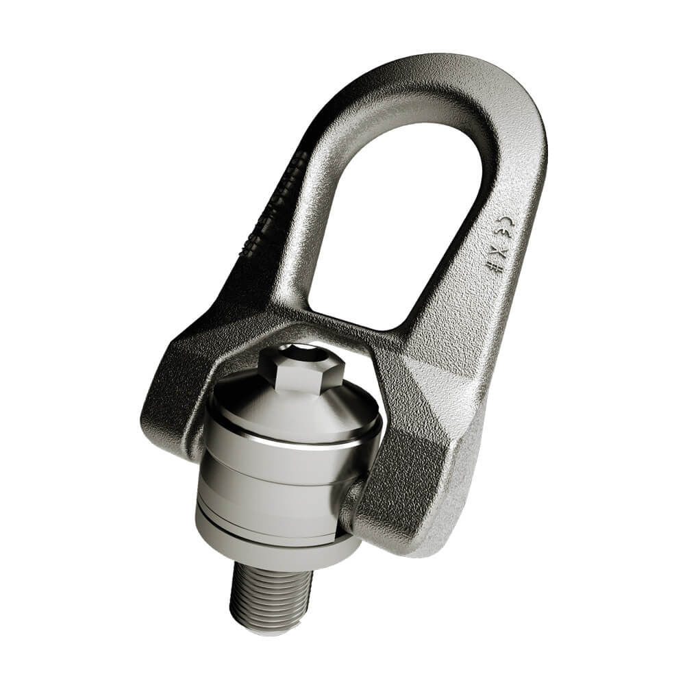 Double articulated hoist ring SS.DSR Codipro 360° swivel / 180