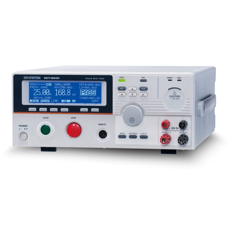 Resistance tester GCT9040 Instek ground bond / USB