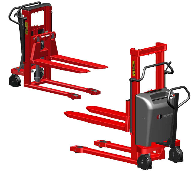 Manual stacker truck LF series Logitrans walkbehind