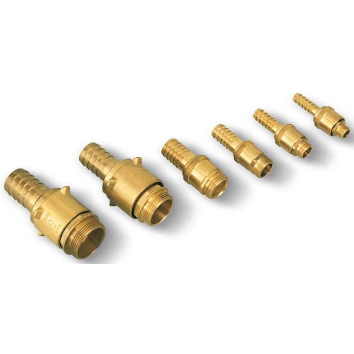 Vacuum fitting RR series VUOTOTECNICA quick / barbed / brass