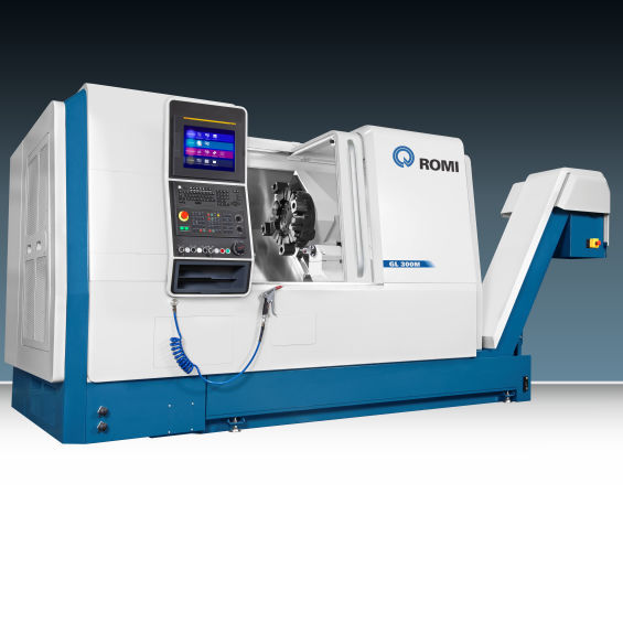 CNC turning center - GL series - Romi - 2-axis / high-precision / high ...