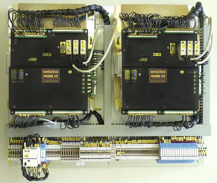 Brushless exciter system PRISMIC® A12 BRUSH Group