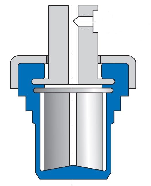 Pneumatic gripper GR2 Simrit expanding / 2jaw