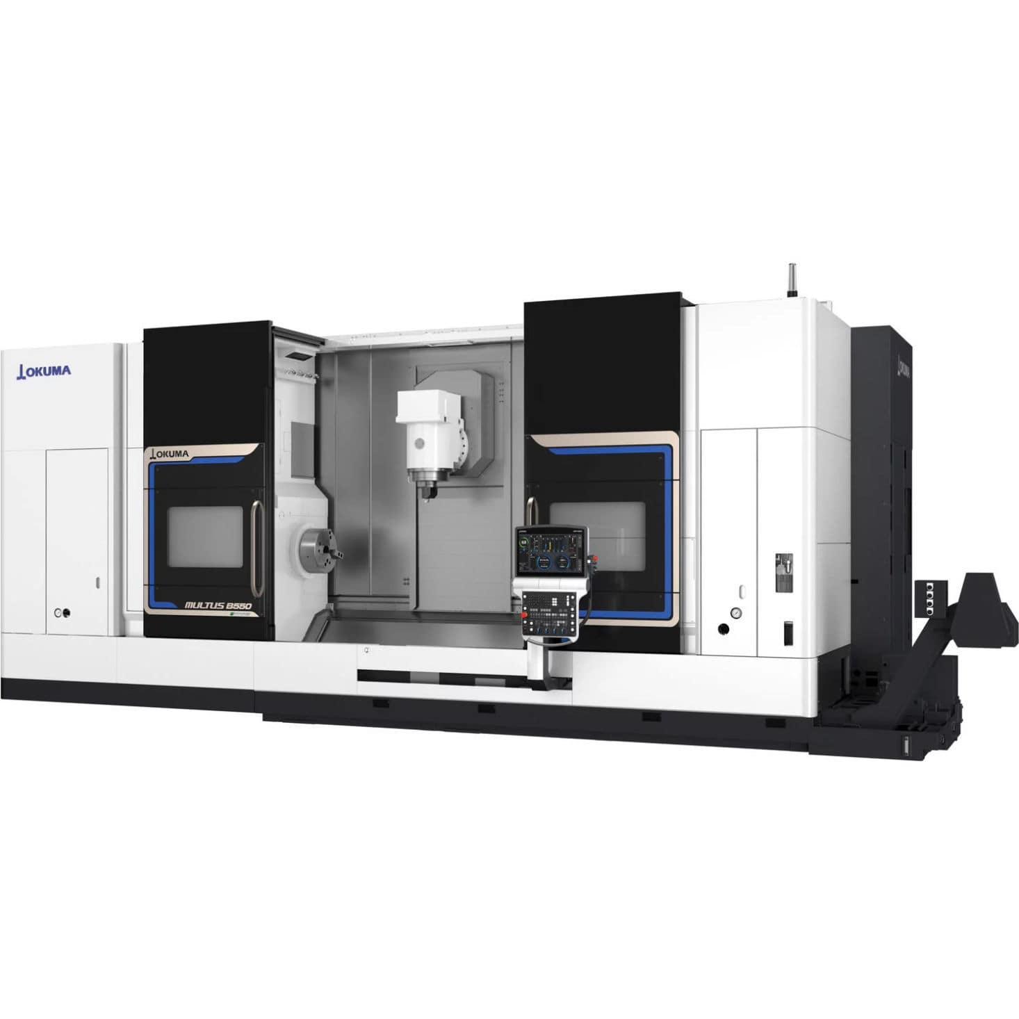 CNC milling-turning center - MULTUS B550 - OKUMA EUROPE GMBH ...