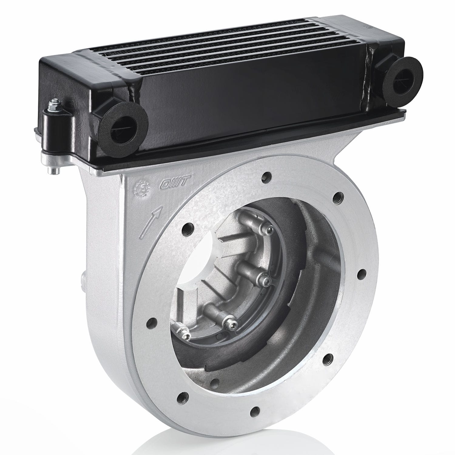 Electric motor bellhousing LR25 OMT Group aluminum alloy