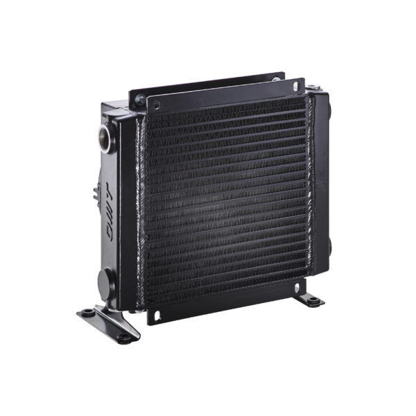 Finned tube heat exchanger SS OMT Group air/oil / aluminum / plastic