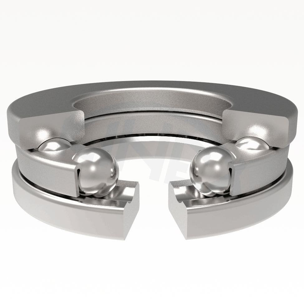 Singledirection thrust ball bearing 51 series KINEXKLF brass / steel