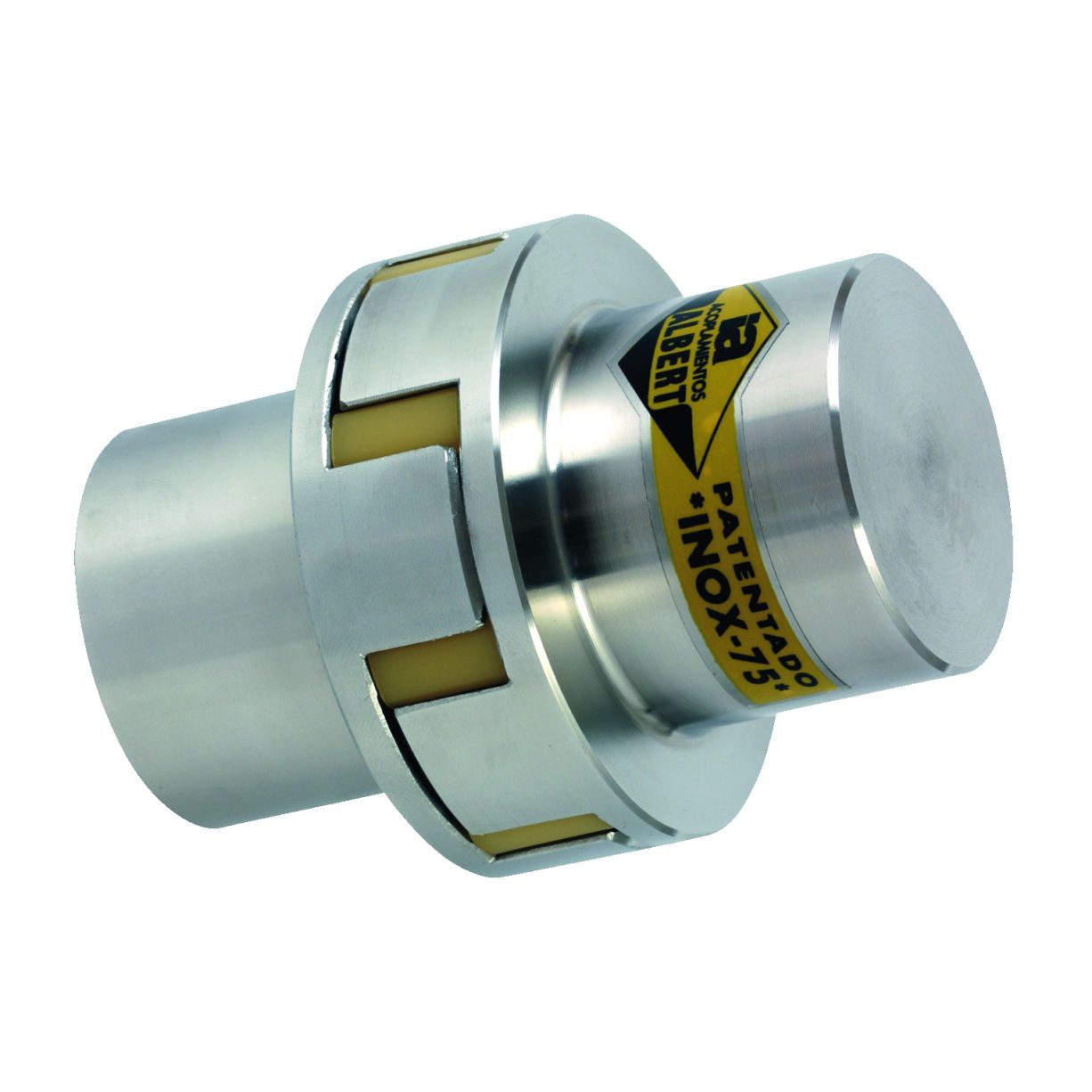 Jaw coupling INOX series ALBERT machines / sleeve and shear pin