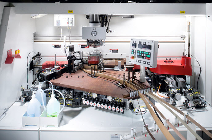 Automatic Edge Banding Machine Novimat Ima Klessmann For Panels