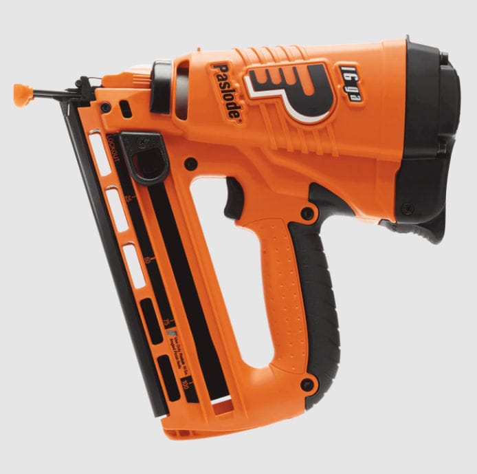 Batterypowered nail gun IM250ALi Paslode for concrete / finishing