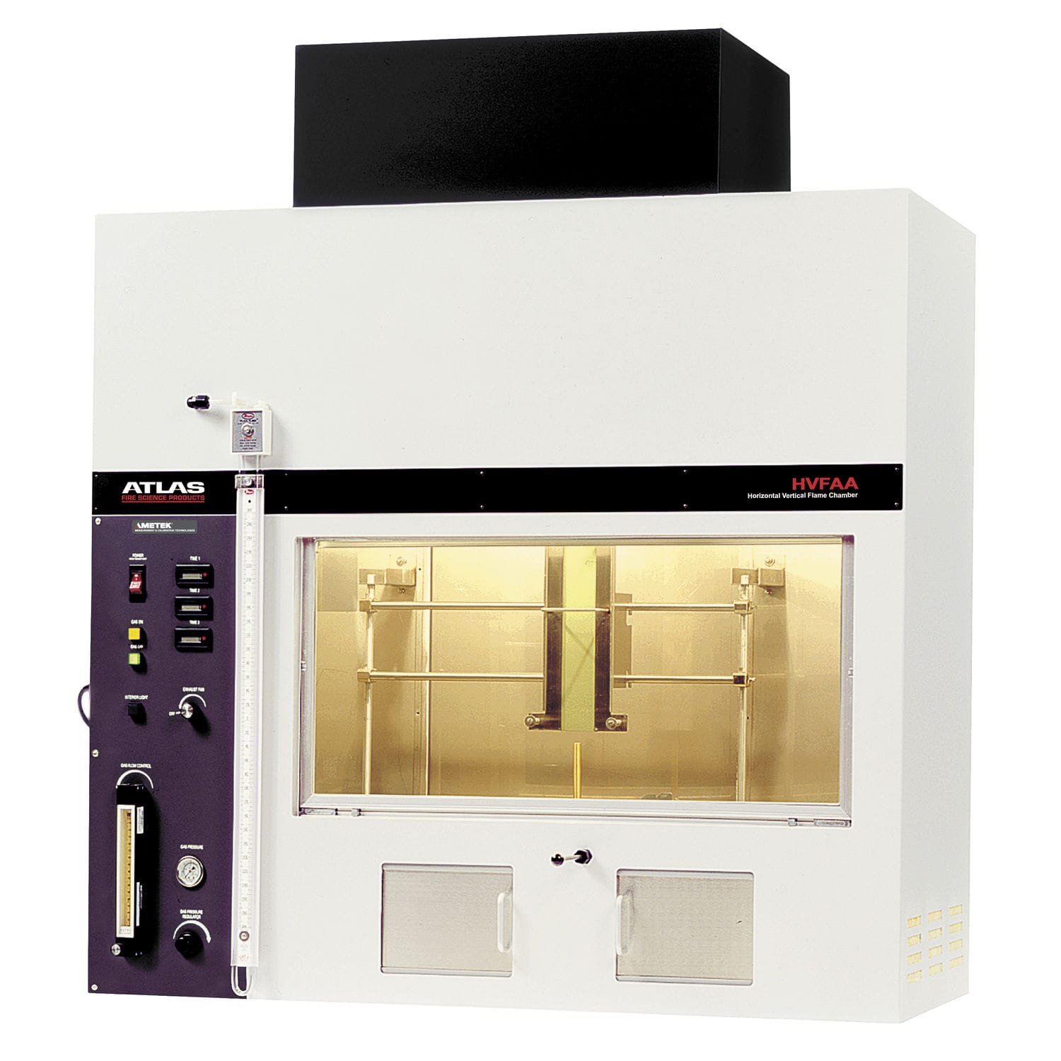 Flammability test HVFAA Atlas Material Testing Technology