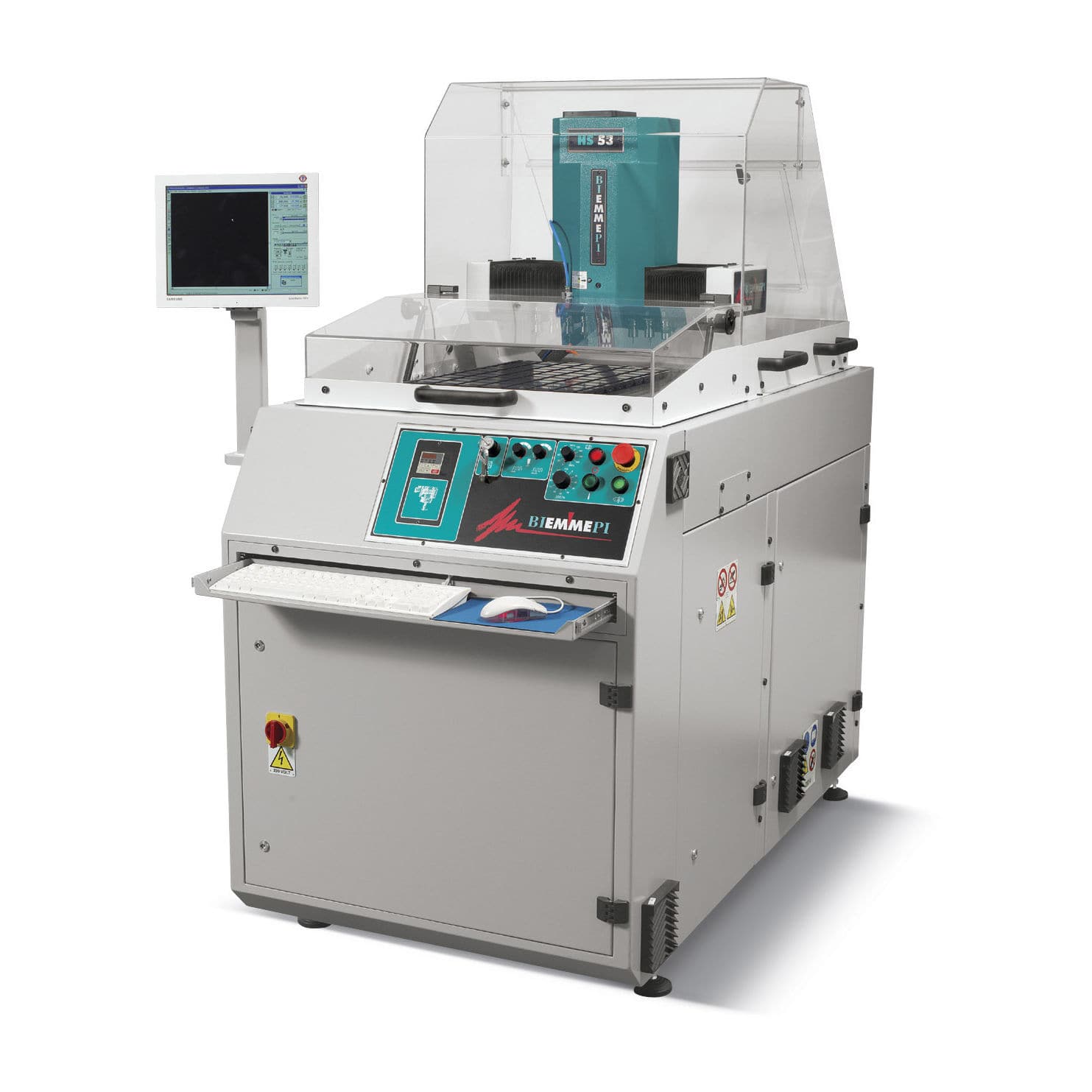 Mechanical engraving machine HS series BIEMMEPI SISTEMI metal / wood / plastic