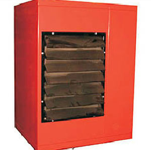 Gas air heater unit - RG series - Wayler - wall-mounted