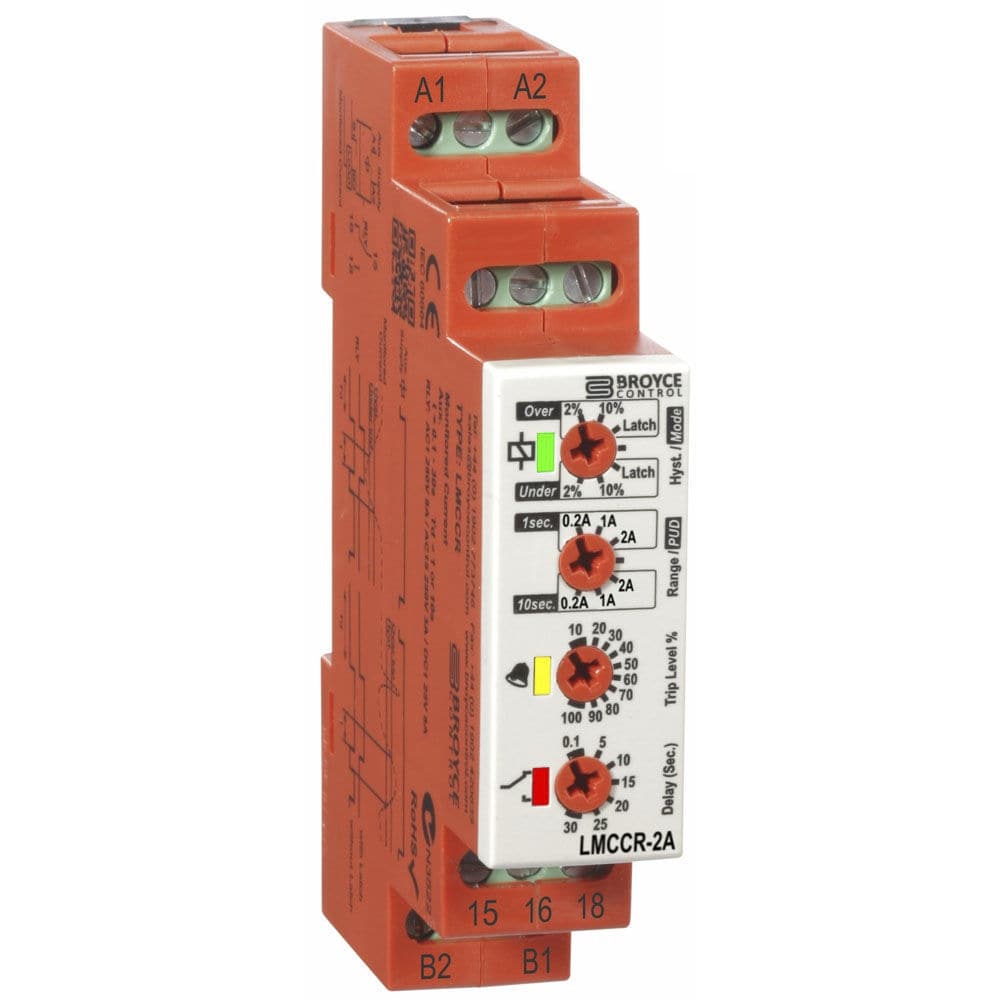 Overcurrent monitoring relay LMCCR2A Broyce Control under