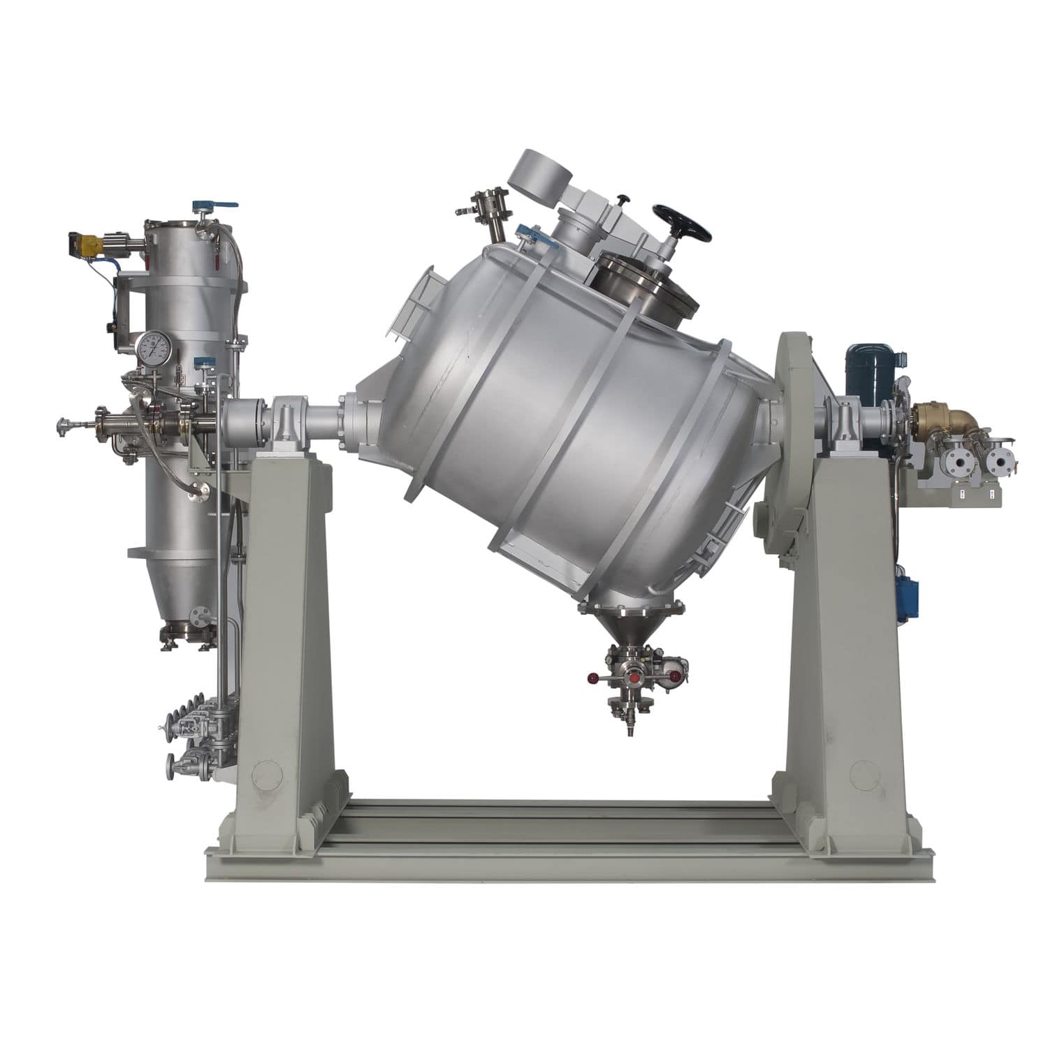 Vacuum dryer Tumble® Italvacuum paddle / rotary / continuous