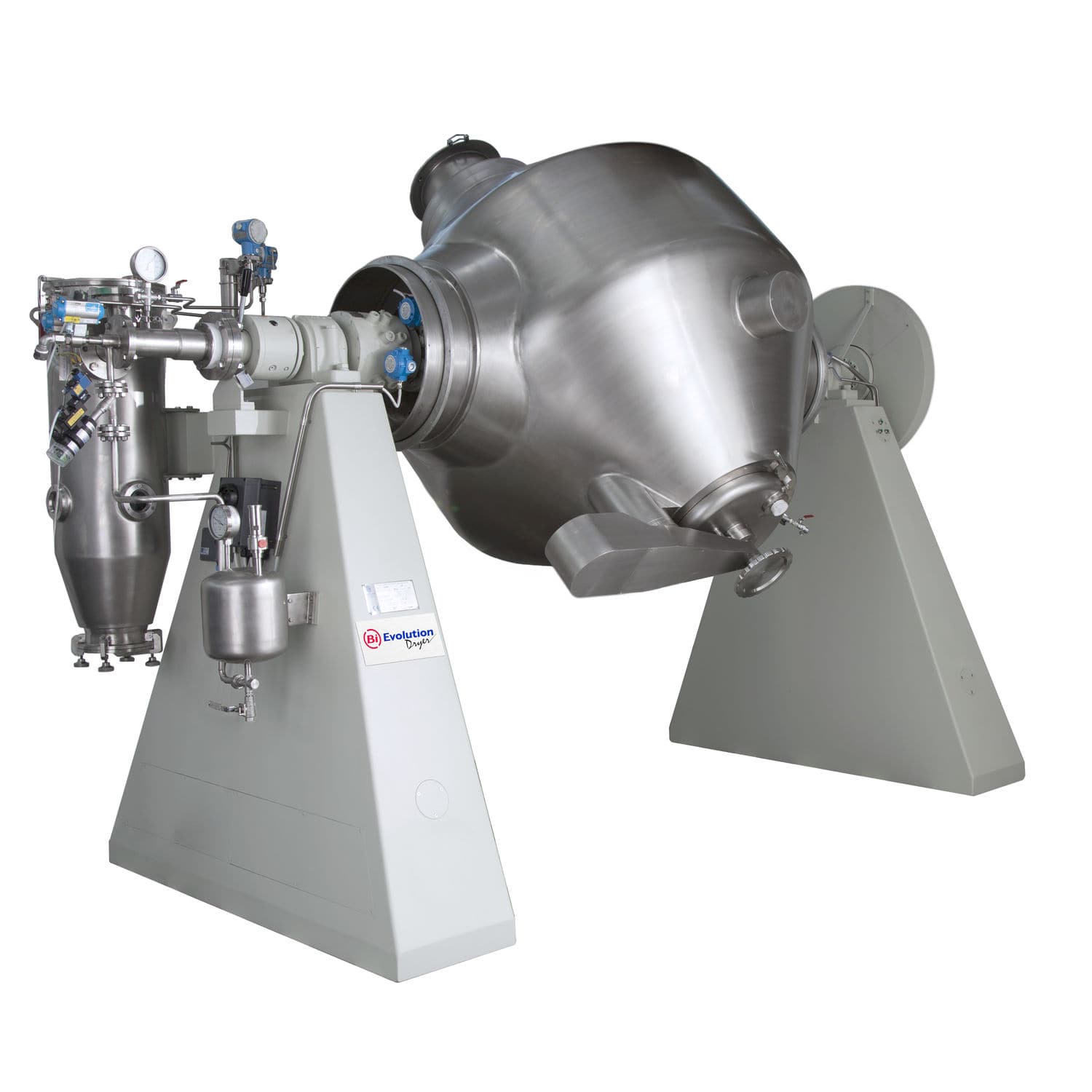 Vacuum dryer - Bi-Evolution - Italvacuum - rotary / continuous / cleaning