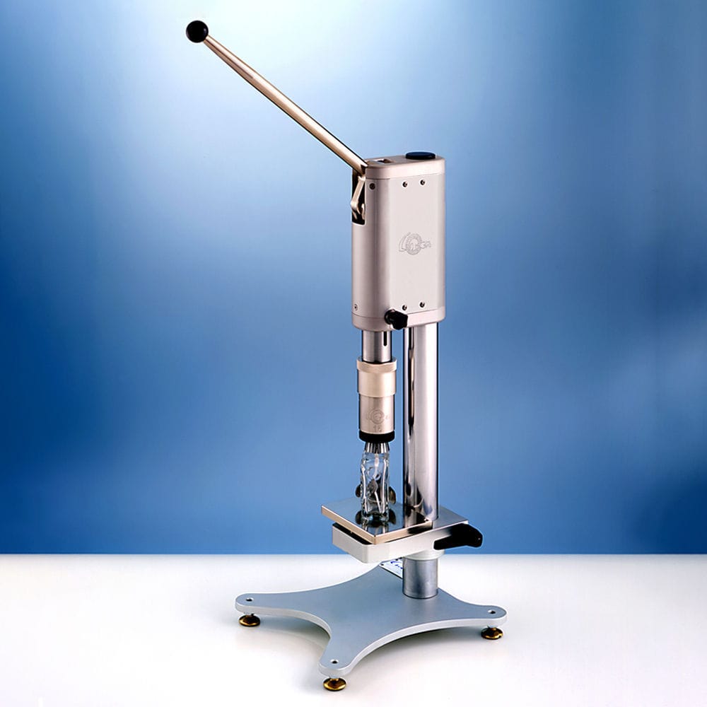 Manual crimping machine AP93L COVEN EGIDIO for perfume bottles