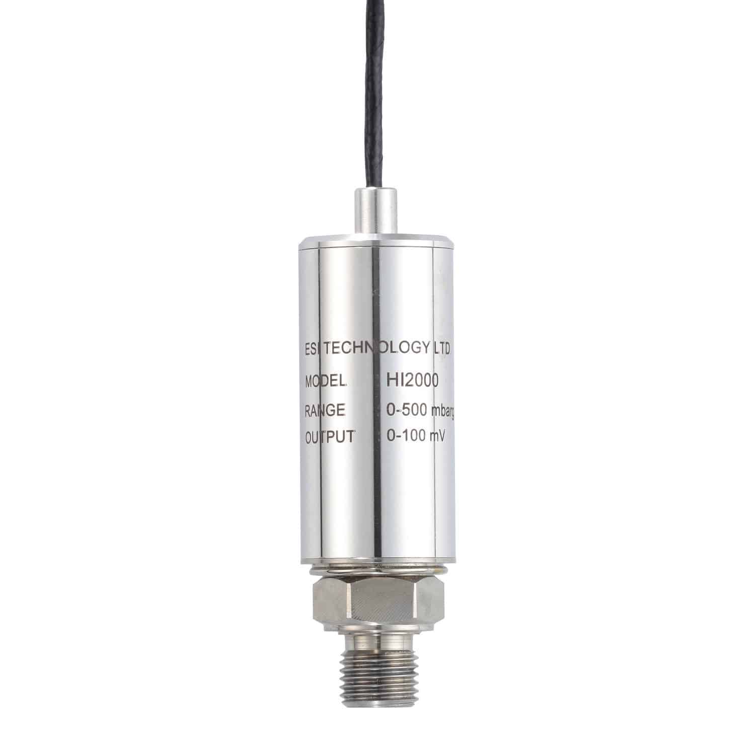 Relative Pressure Transducer Hi2000 Esi Technology Ltd Piezoresistive Thermal Analog 8056