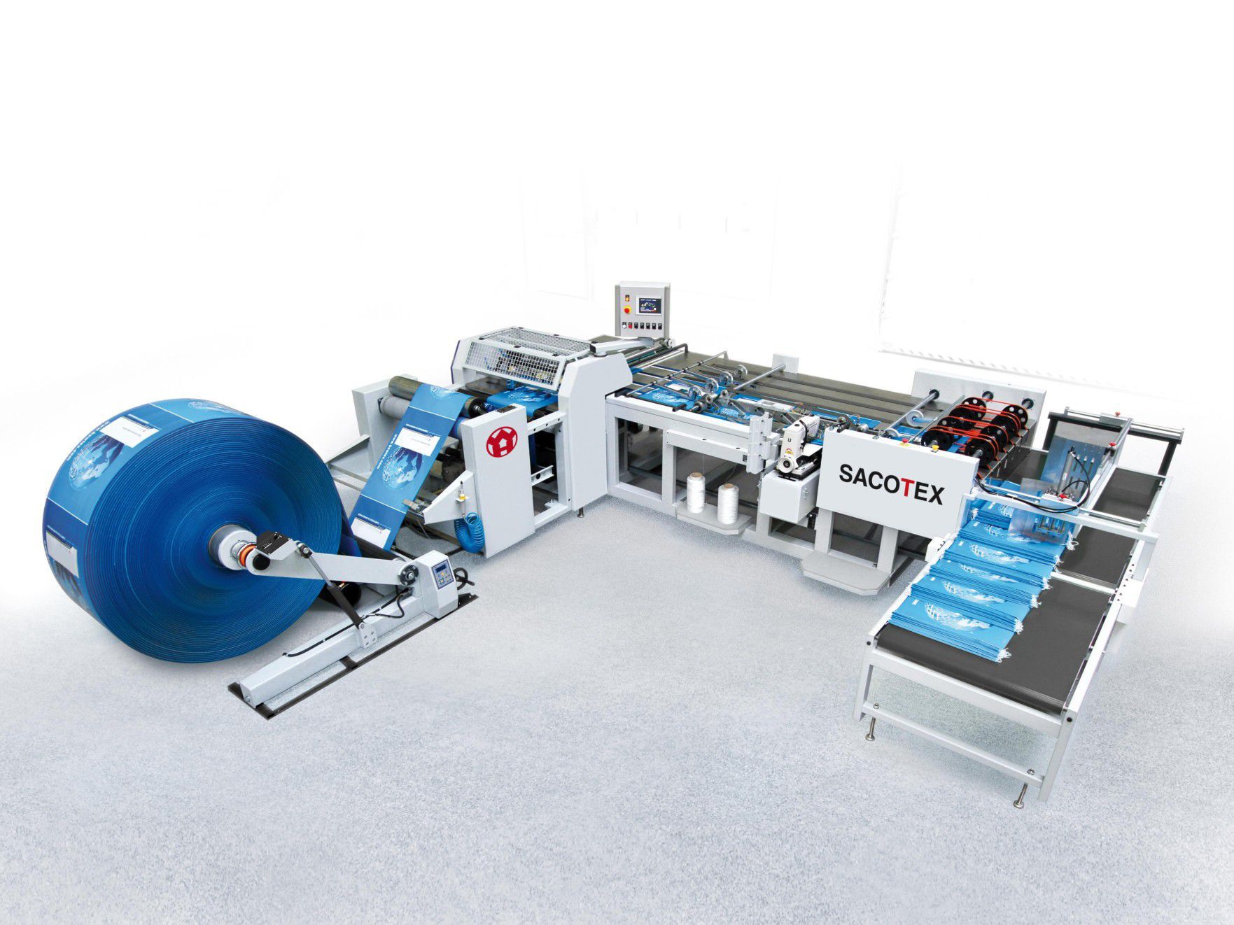 Converting machine SACOTEX WINDMÖLLER & HÖLSCHER