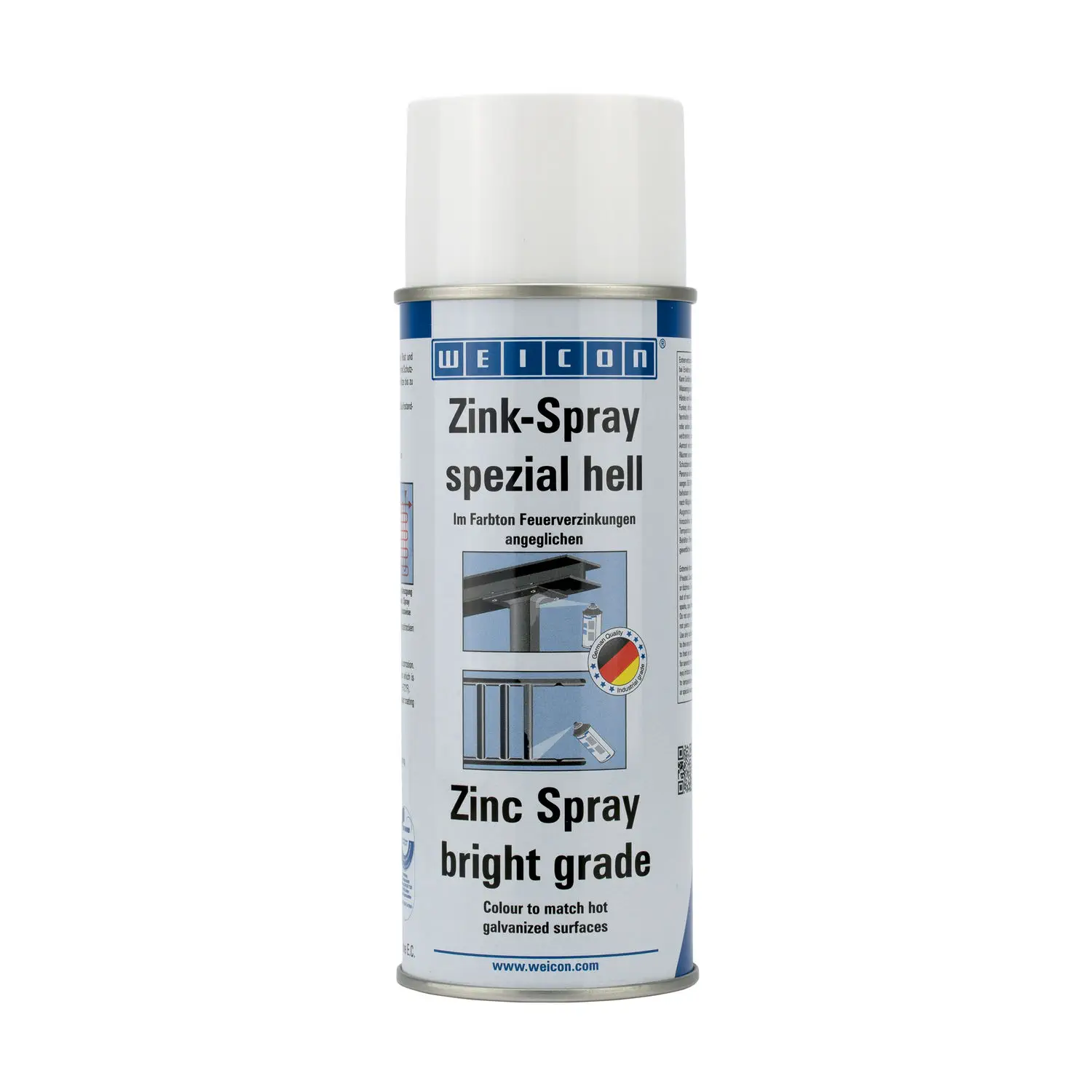 Weicon zinc spray bright on sale grade