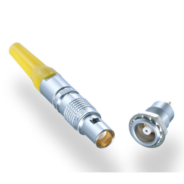 RF connector 0A Series LEMO audio/video / coaxial / crimp