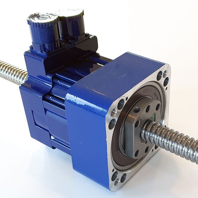 Ball screw servoactuator HSM 09J HDD Sweden AB linear / electric