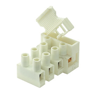 Screw connection terminal block - CM1015 - OMEGA FUSIBILI - plastic