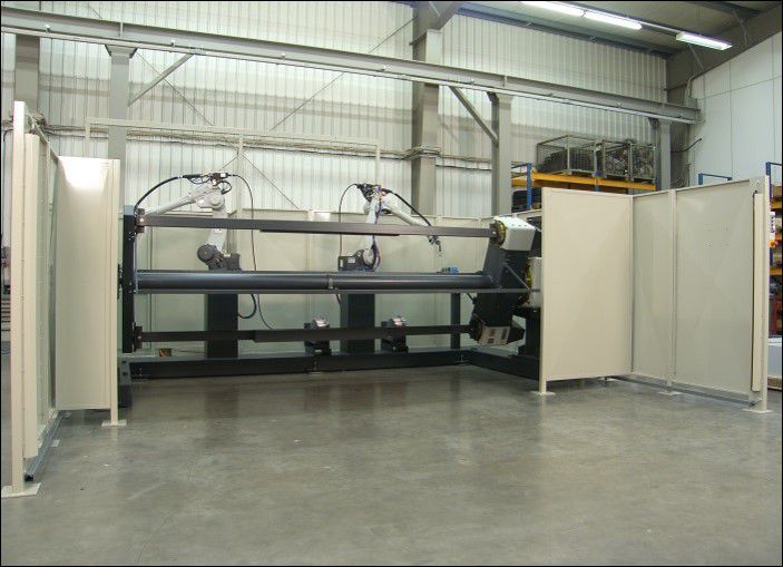 Robotic arc welding cell PerformArc FW series Panasonic Robot