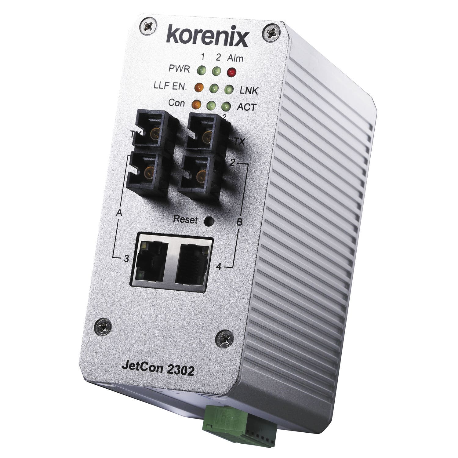 コンバーター Media converter - JetCon 2302 - Korenix Technology - Ethernet