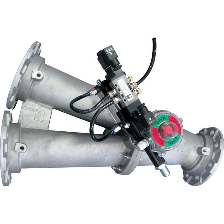 Pneumatic conveying diverter valve VAB WAMGROUP S.p.A for food