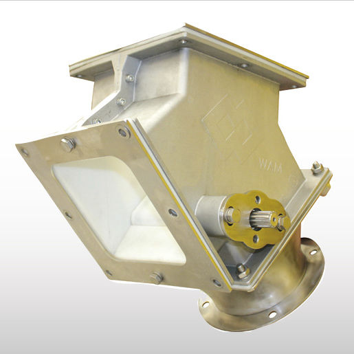 Pneumatic conveying diverter valve DVA series WAMGROUP S.p.A for